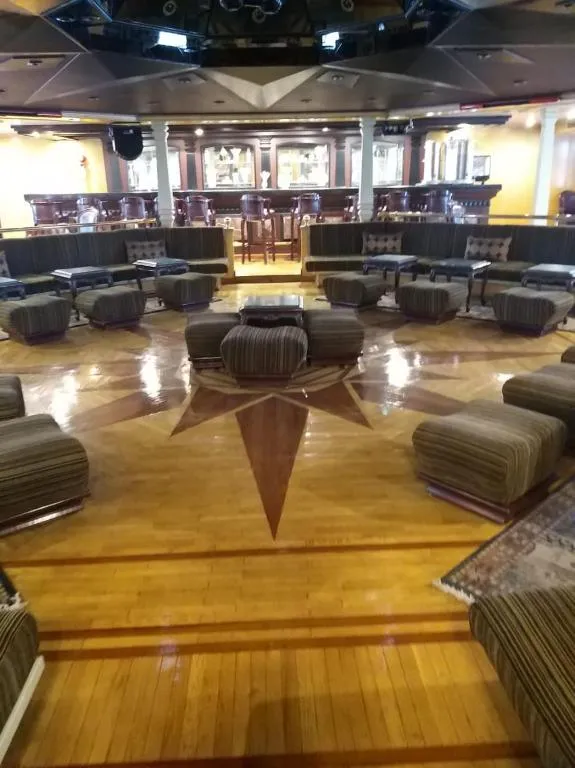 Lounge aboard the MS King Tut I Nile Cruise Nile cruise